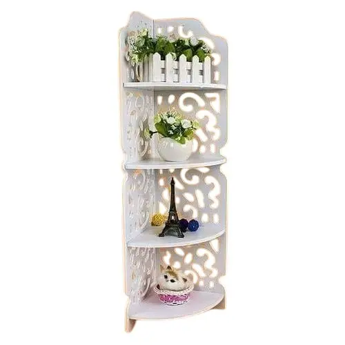 4 Layer Corner Shelf Organizer