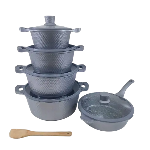 Bosch 11pc Cookware with Silicone Lid Covers